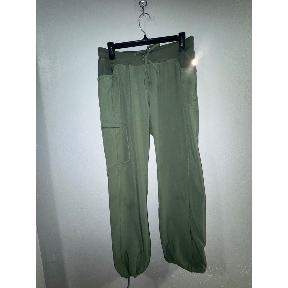Cherokee Infinity Women's 4-Pocket STRETCH Drawstring Scrub Pants Large Petite - Picture 3 of 7